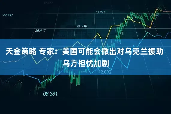 天金策略 专家：美国可能会撤出对乌克兰援助 乌方担忧加剧