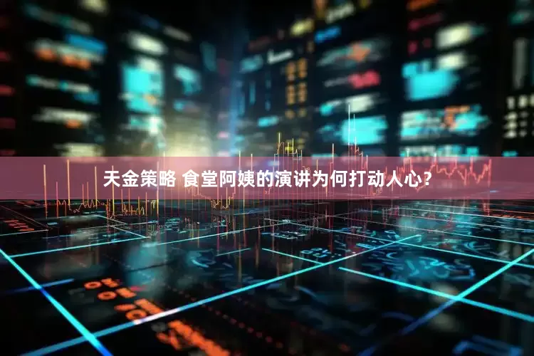 天金策略 食堂阿姨的演讲为何打动人心？