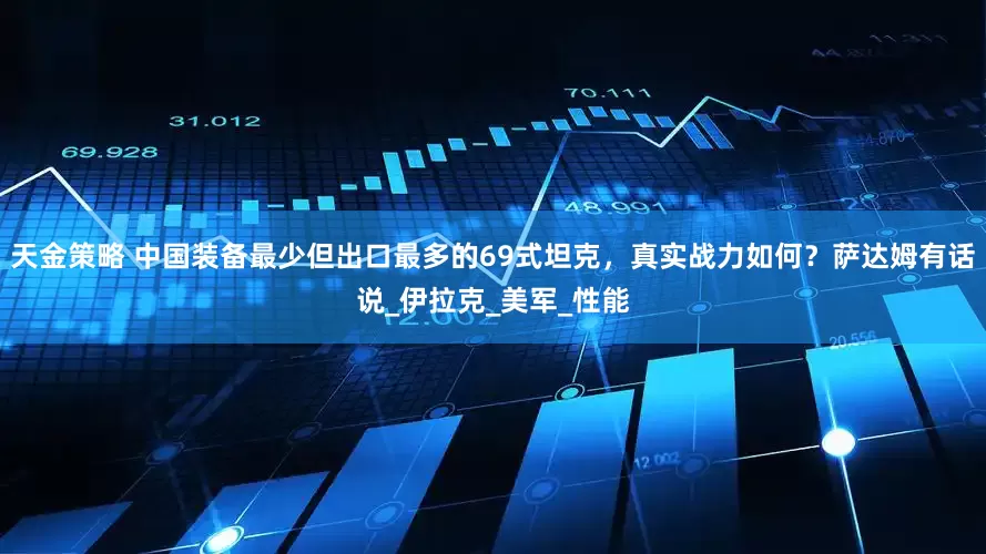天金策略 中国装备最少但出口最多的69式坦克，真实战力如何？萨达姆有话说_伊拉克_美军_性能